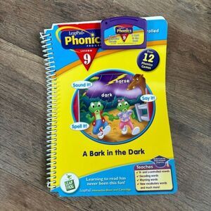 LeapFrog LeapPad Interactive Phonics Book Cartridge A Bark in the Dark lesson 9